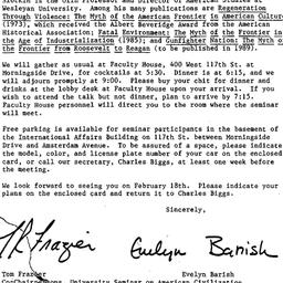 Announcements, 1988-02-05. ...