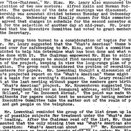 Minutes, 1958-10-15. Americ...