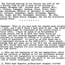 Minutes, 1960-11-16. Americ...
