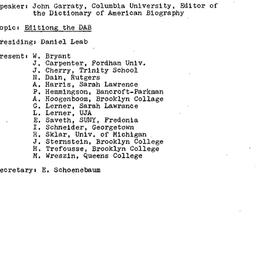Minutes, 1975-01-16. Americ...