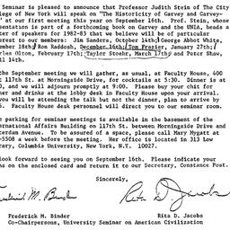 Announcements, 1982-09-03. ...