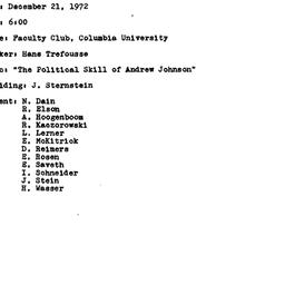 Minutes, 1972-12-21. Americ...