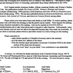 Announcements, 1996-10-02. ...