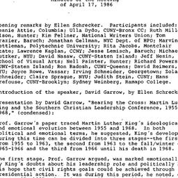 Minutes, 1986-04-17. Americ...