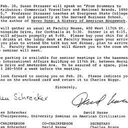 Announcements, 1986-01-28. ...