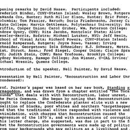 Minutes, 1986-03-20. Americ...