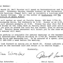 Announcements, 1986-03-04. ...