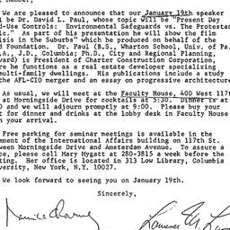 Announcements, 1978-01-05. ...