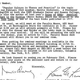Announcements, 1978-02-08. ...