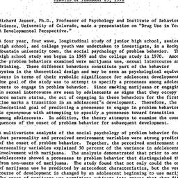 Minutes, 1976-02-25. Drugs ...
