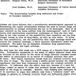 Minutes, 1976-01-29. Drugs ...