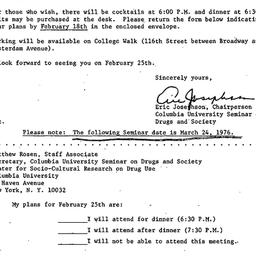 Announcements, 1976-02-04. ...