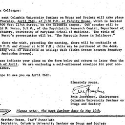 Announcements, 1979-04-02. ...