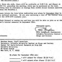 Announcements, 1978-09-06. ...
