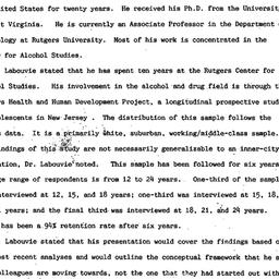 Minutes, 1989-10-26. Drugs ...