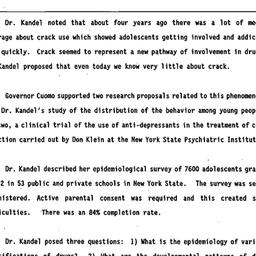 Minutes, 1990-04-26. Drugs ...
