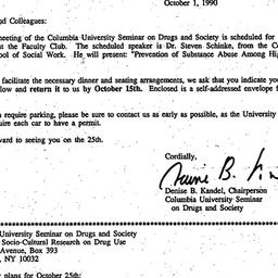 Announcements, 1990-10-01. ...