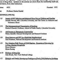 Schedules, Drugs and Societ...
