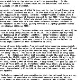 Minutes, 1987-01-29. Drugs ...