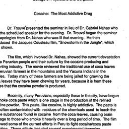 Minutes, 1987-02-26. Drugs ...