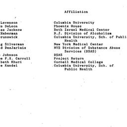 Minutes, 1987-01-29. Drugs ...