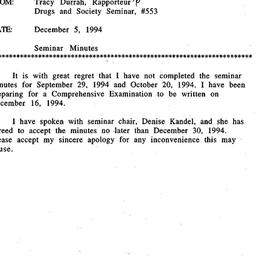 Correspondence, 1994-12-05....