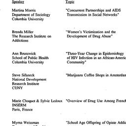 Schedules, Drugs and Societ...