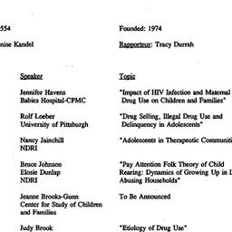 Schedules, Drugs and Societ...
