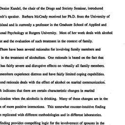 Minutes, 1993-01-21. Drugs ...