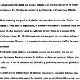 Minutes, 1993-03-25. Drugs ...