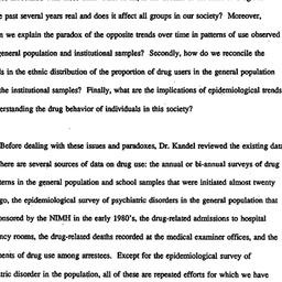 Minutes, 1992-10-22. Drugs ...