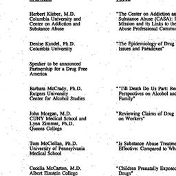 Schedules, Drugs and Societ...