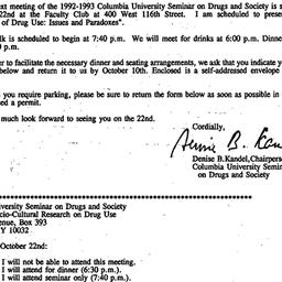 Announcements, 1992-10-01. ...