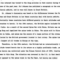 Minutes, 1989-01-26. Drugs ...