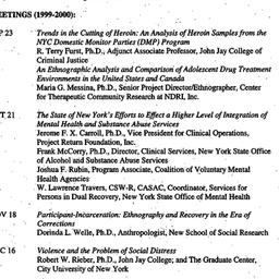 Schedules, Drugs and Societ...