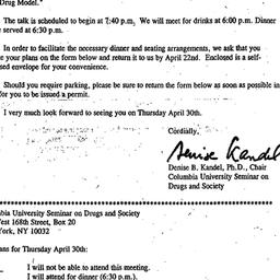 Announcements, 1998-04-06. ...