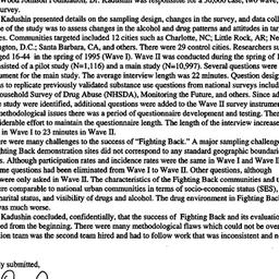 Minutes, 1997-11-13. Drugs ...