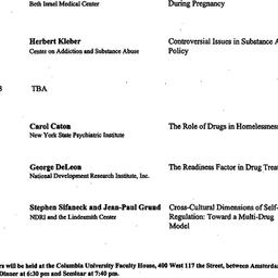 Schedules, Drugs and Societ...