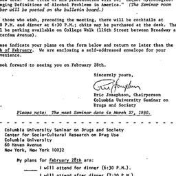 Announcements, 1980-02-05. ...
