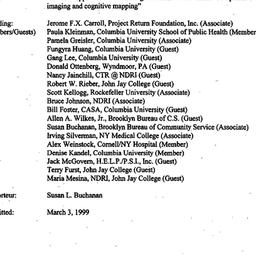 Minutes, 1999-02-11. Drugs ...