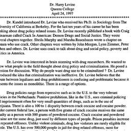 Minutes, 1997-04-24. Drugs ...