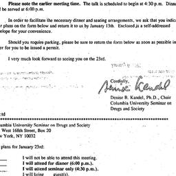 Announcements, 1997-01-06. ...