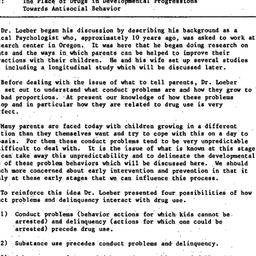 Minutes, 1986-03-27. Drugs ...