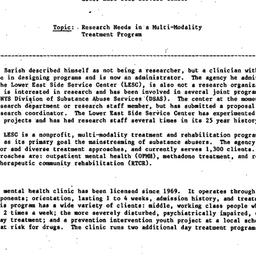 Minutes, 1986-04-17. Drugs ...