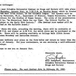 Announcements, 1978-01-03. ...