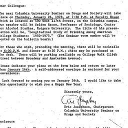 Announcements, 1978-01-04. ...
