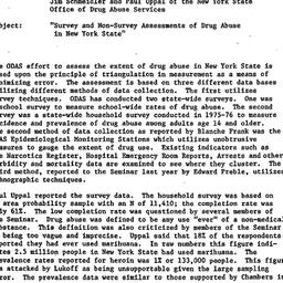Minutes, 1977-11-17. Drugs ...