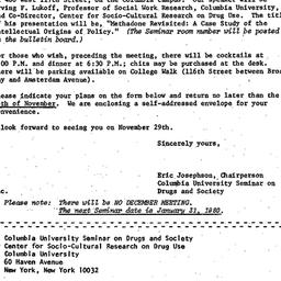 Announcements, 1977-11-02. ...