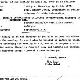 Announcements, 1979-04-08. ...