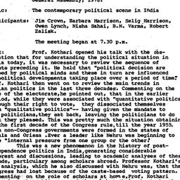 Minutes, 1978-11-16. Contem...